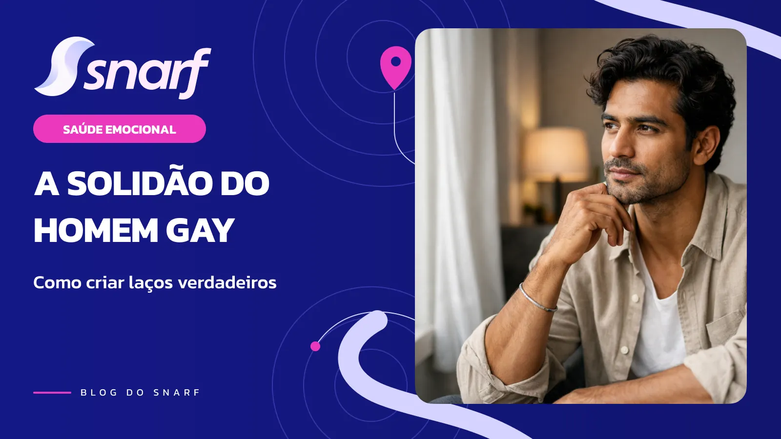 A Solidão do Homem Gay É Real? Como a Psicologia Explica o Isolamento e Como Criar Laços Verdadeiros