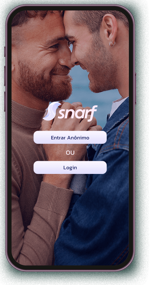 Tela do aplicativo Snarf com opções de entrada