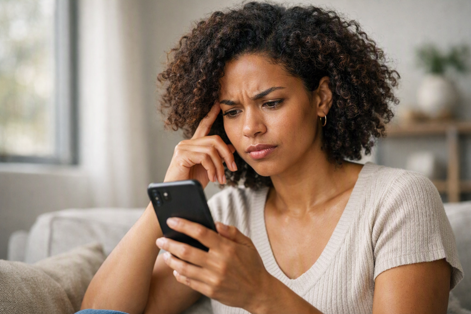 Pessoa LGBTQI+ analisando critérios de segurança em aplicativo de relacionamento no celular