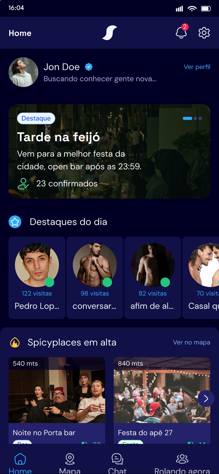 Home do Snarf com pessoas, eventos e lugares